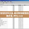 管家婆资料大全,探讨有效解答的实施方法_MTv.3.62