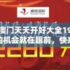 2024年澳门天天开好大全198期，赢得大奖的机会就在眼前，快来参与吧！