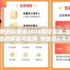新澳好彩免费资料查询2024期管家婆,全面了解最新正品的解答与应用_快捷品v.4.367