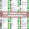 新澳门精准资料大全7456 14.,经典解答解释落实_HD集v.3.763