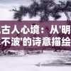 探究古人心境：从'明月无云水不波'的诗意描绘中解析中国古代文人静逸之情的艺术表达