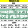 2004新澳门天天开好彩大全,详细数据解释落实_可调型v.1.677
