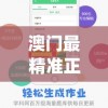 澳门最精准正最精准龙门管家婆,提高资料处理效率的策略_安卓款.2.758