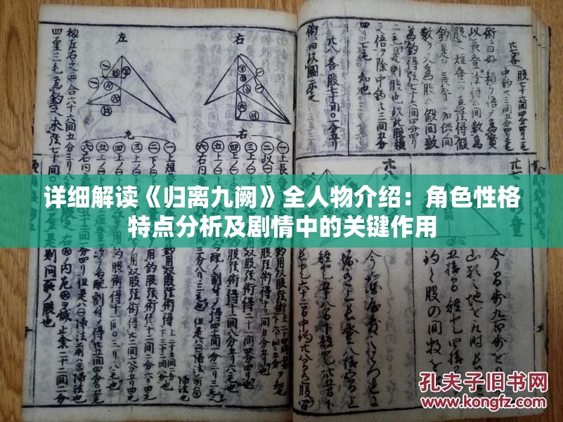 详细解读《归离九阙》全人物介绍：角色性格特点分析及剧情中的关键作用