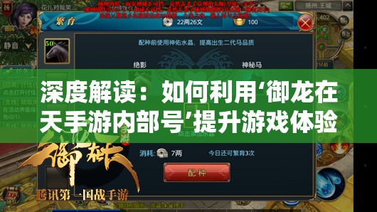 深度解读：如何利用‘御龙在天手游内部号’提升游戏体验与几大优势一览无遗