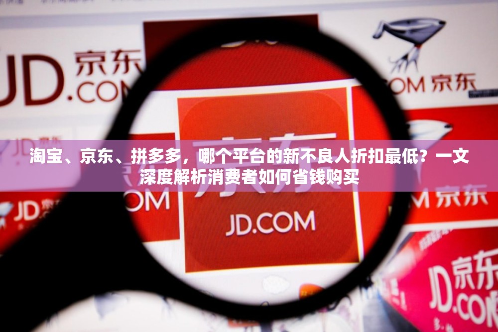 淘宝、京东、拼多多，哪个平台的新不良人折扣最低？一文深度解析消费者如何省钱购买