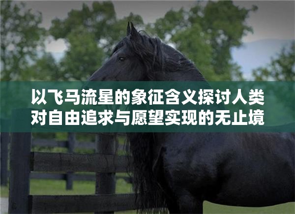 以飞马流星的象征含义探讨人类对自由追求与愿望实现的无止境探索