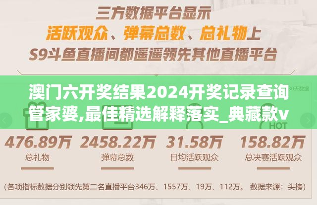 澳门六开奖结果2024开奖记录查询管家婆,最佳精选解释落实_典藏款v.6.124