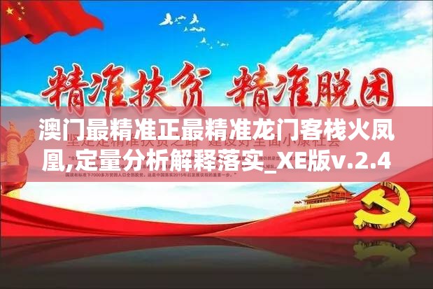 澳门最精准正最精准龙门客栈火凤凰,定量分析解释落实_XE版v.2.41