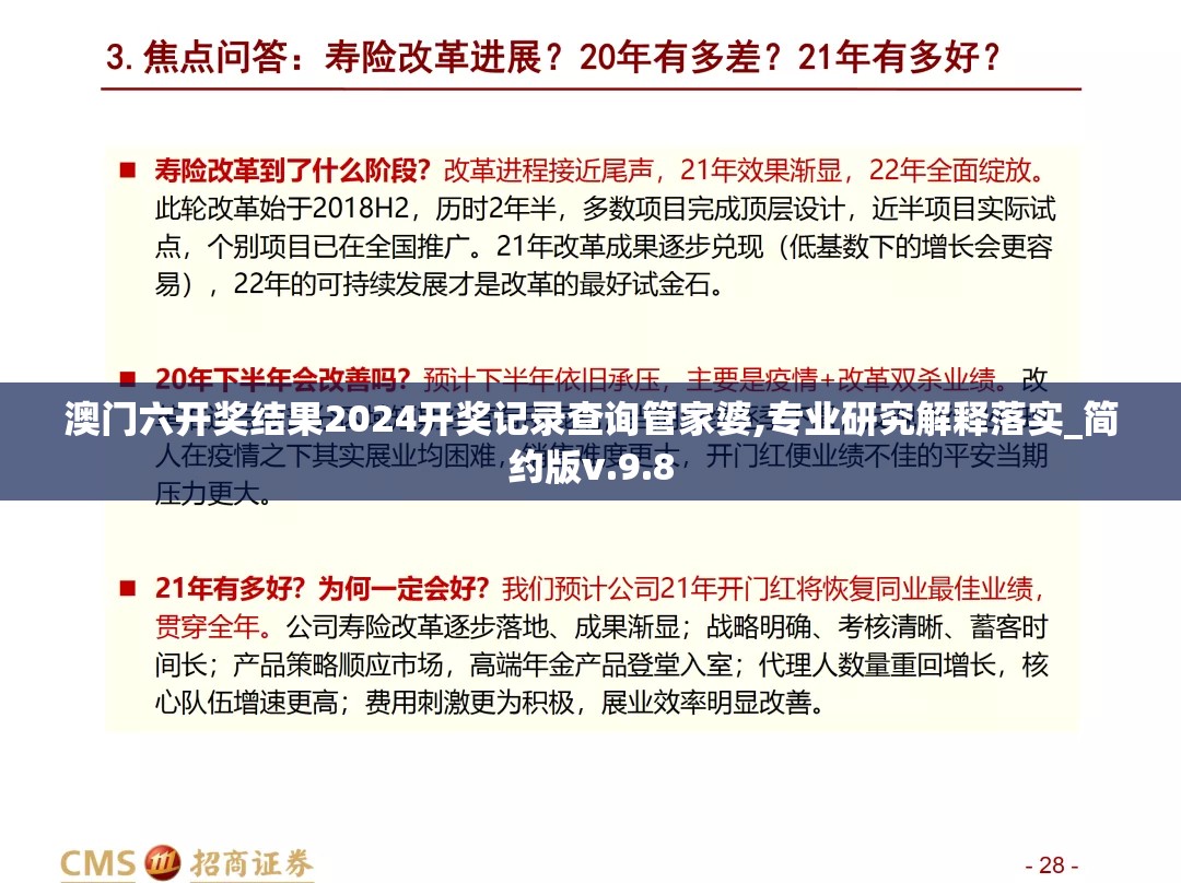 澳门六开奖结果2024开奖记录查询管家婆,专业研究解释落实_简约版v.9.8