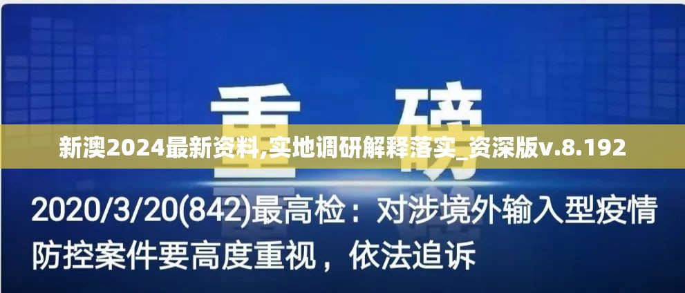 新澳2024最新资料,实地调研解释落实_资深版v.8.192