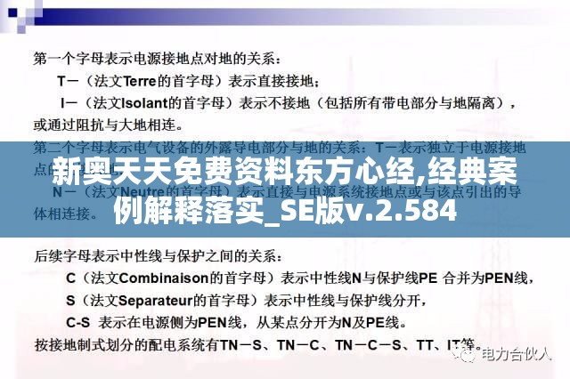 新奥天天免费资料东方心经,经典案例解释落实_SE版v.2.584