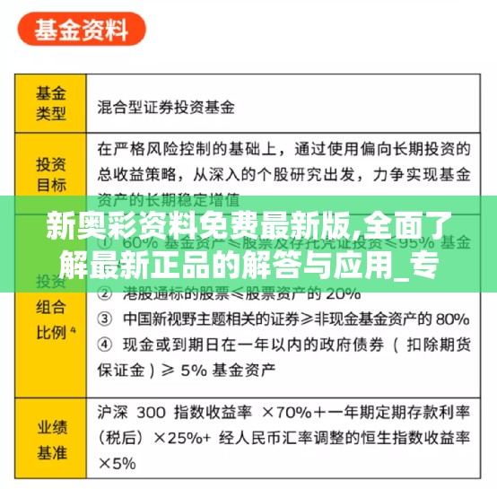 新奥彩资料免费最新版,全面了解最新正品的解答与应用_专注版v.8.704