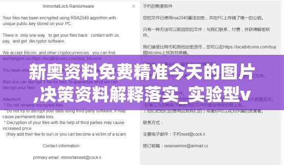 新奥资料免费精准今天的图片,决策资料解释落实_实验型v.6.85