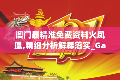 澳门最精准免费资料火凤凰,精细分析解释落实_Galaxyv.8.232