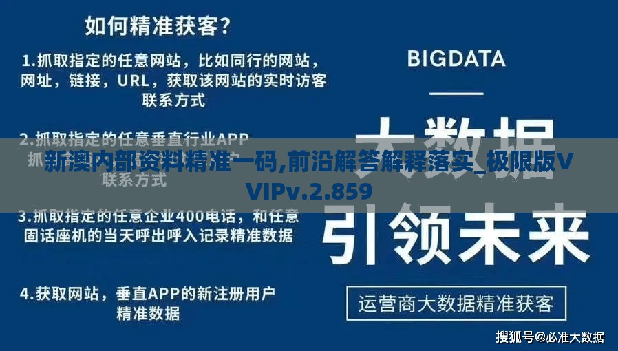 新澳内部资料精准一码,前沿解答解释落实_极限版VVIPv.2.859