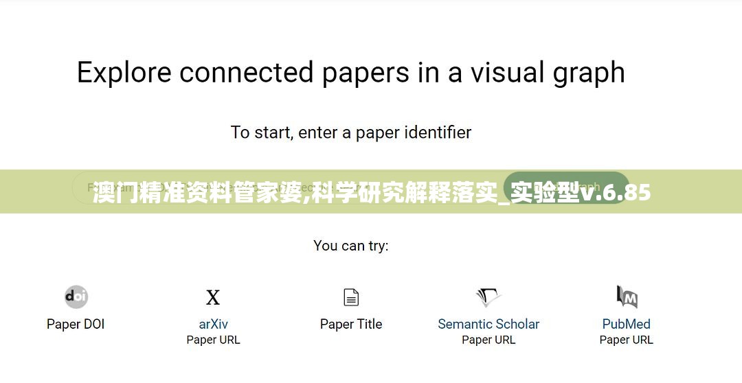 澳门精准资料管家婆,科学研究解释落实_实验型v.6.85