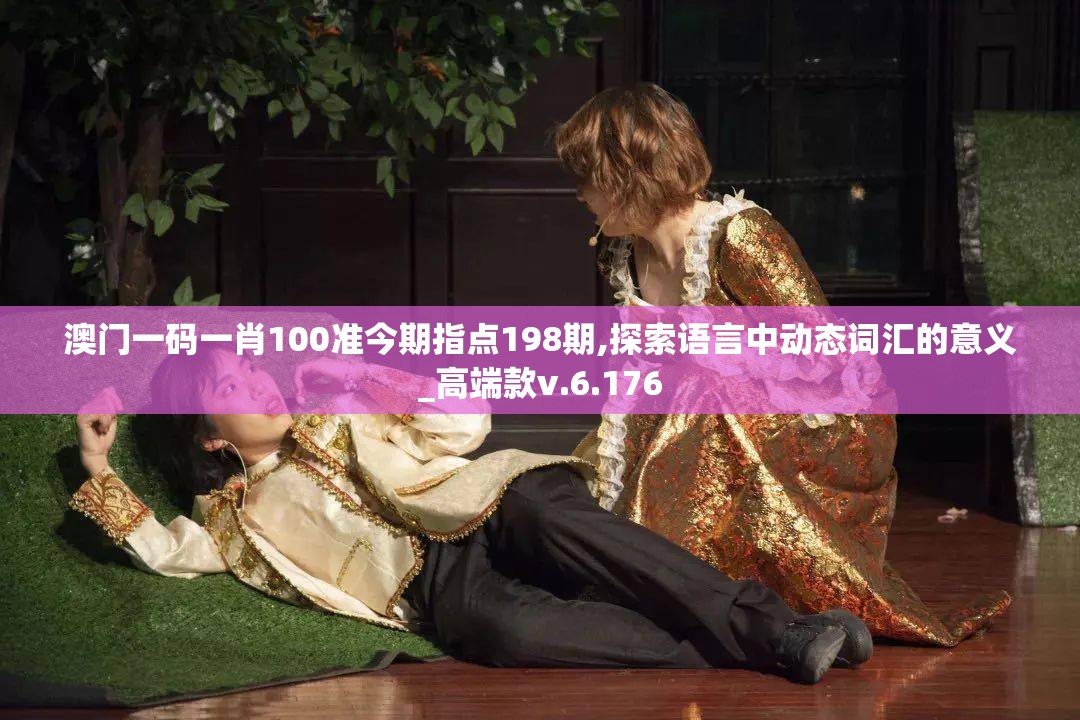 澳门一码一肖100准今期指点198期,探索语言中动态词汇的意义_高端款v.6.176
