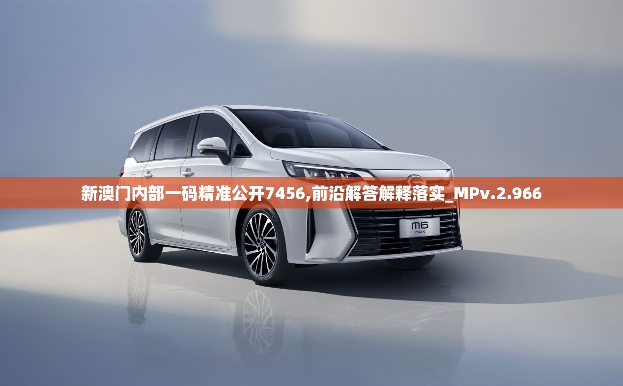 新澳门内部一码精准公开7456,前沿解答解释落实_MPv.2.966