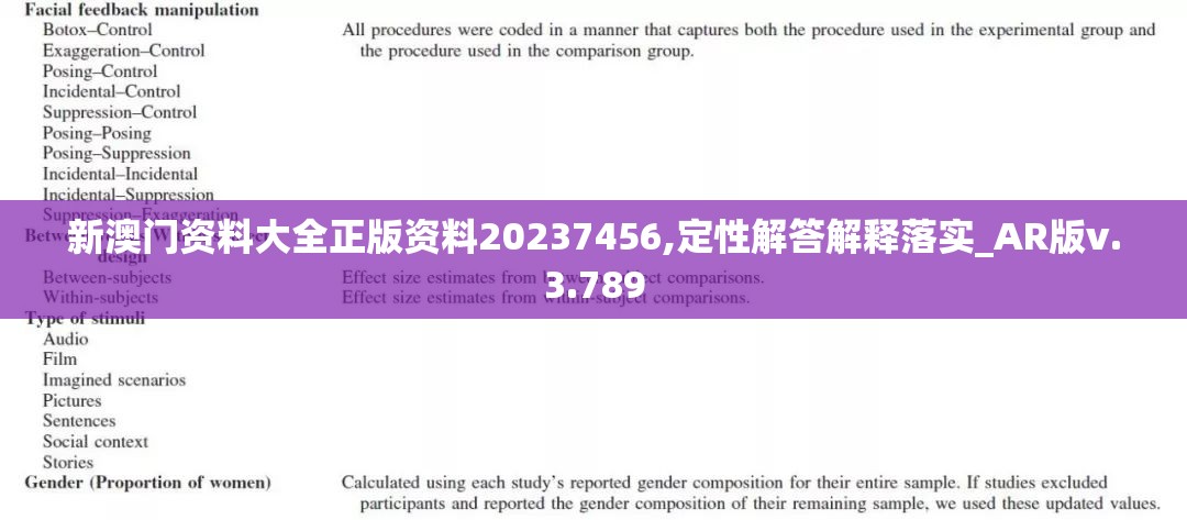 新澳门资料大全正版资料20237456,定性解答解释落实_AR版v.3.789