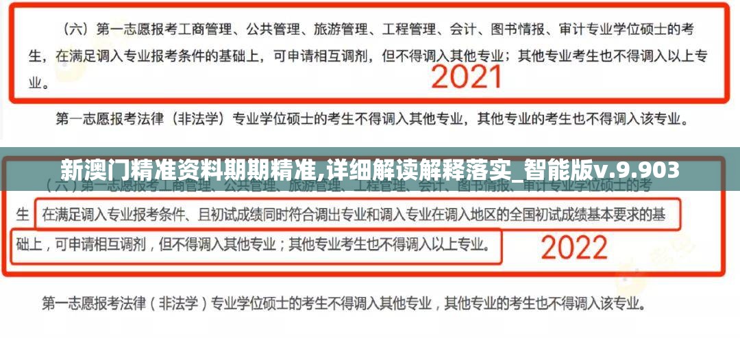 新澳门精准资料期期精准,详细解读解释落实_智能版v.9.903