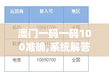 澳门一码一码100准确,系统解答解释落实_顶级款v.4.908