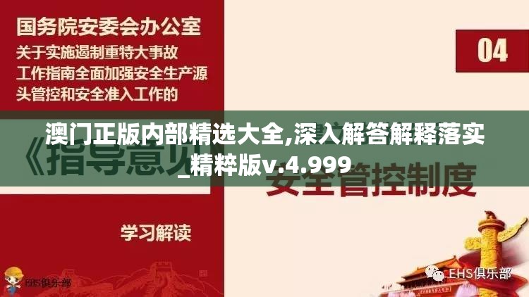 澳门正版内部精选大全,深入解答解释落实_精粹版v.4.999