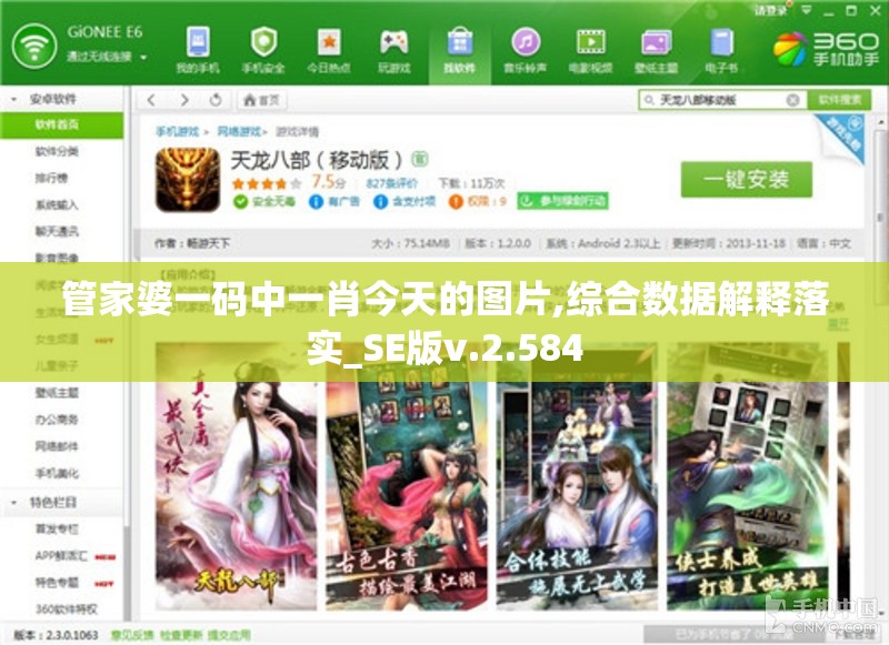 管家婆一码中一肖今天的图片,综合数据解释落实_SE版v.2.584