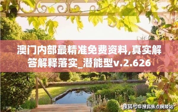 澳门内部最精准免费资料,真实解答解释落实_潜能型v.2.626