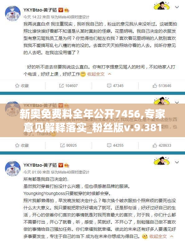 新奥免费料全年公开7456,专家意见解释落实_粉丝版v.9.381