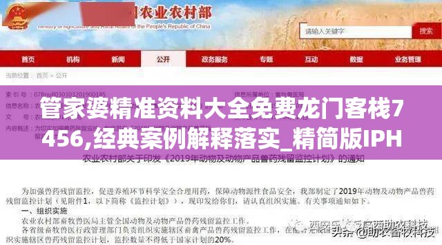 管家婆精准资料大全免费龙门客栈7456,经典案例解释落实_精简版IPHONEv.6.166