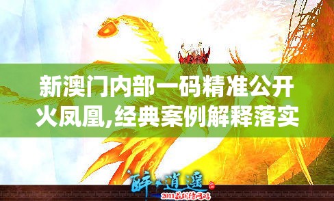 新澳门内部一码精准公开火凤凰,经典案例解释落实_领航集v.9.786