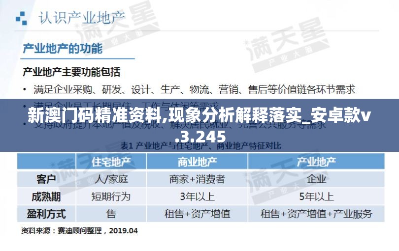 新澳门码精准资料,现象分析解释落实_安卓款v.3.245