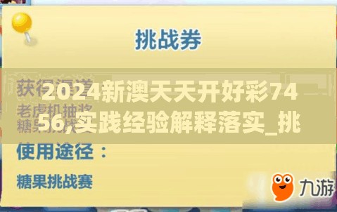 2024新澳天天开好彩7456,实践经验解释落实_挑战集v.3.276
