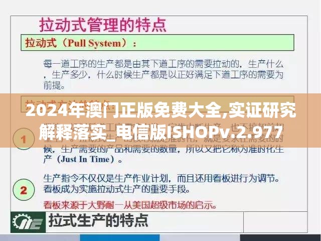 2024年澳门正版免费大全,实证研究解释落实_电信版ISHOPv.2.977