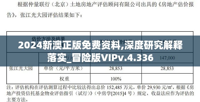 2024新澳正版免费资料,深度研究解释落实_冒险版VIPv.4.336