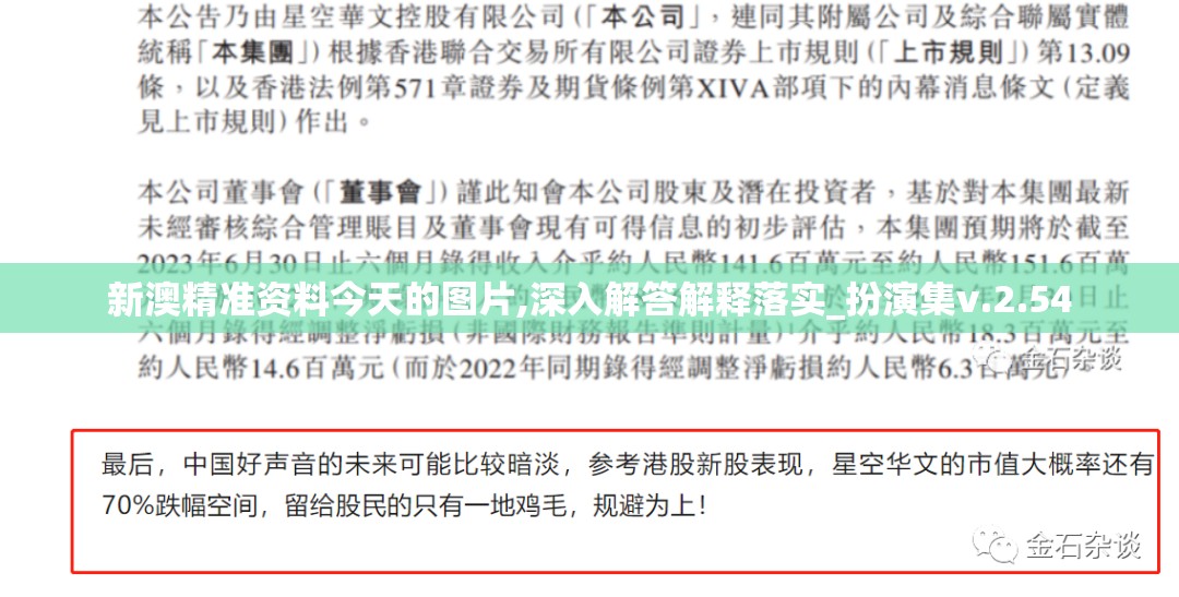 新澳精准资料今天的图片,深入解答解释落实_扮演集v.2.54
