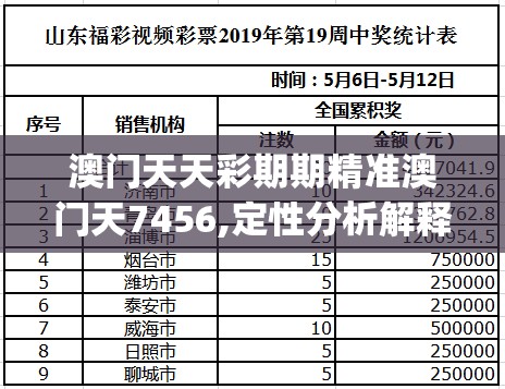 澳门天天彩期期精准澳门天7456,定性分析解释落实_未来型v.6.225