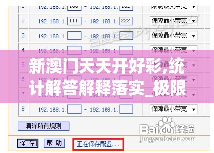 新澳门天天开好彩,统计解答解释落实_极限版IP.0.666