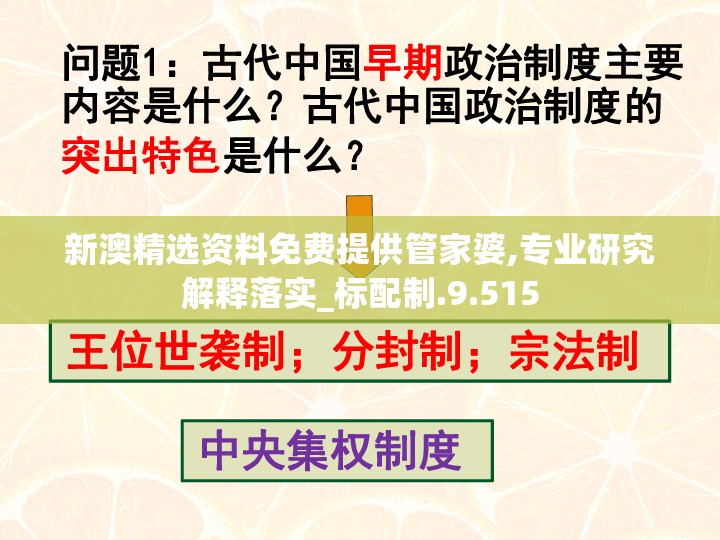 新澳精选资料免费提供管家婆,专业研究解释落实_标配制.9.515
