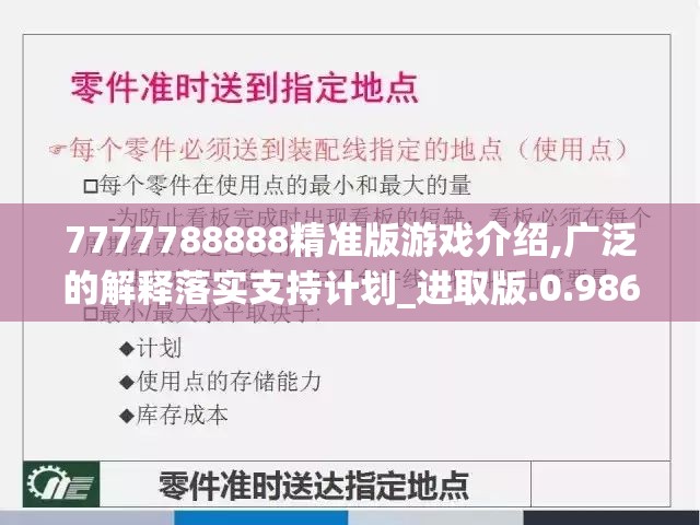 7777788888精准版游戏介绍,广泛的解释落实支持计划_进取版.0.986