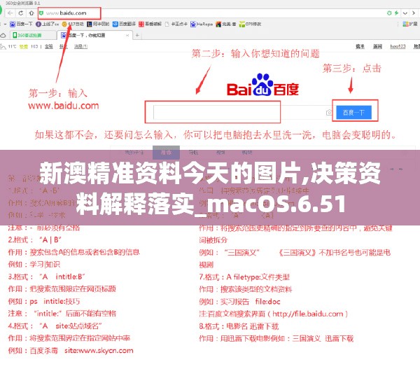 新澳精准资料今天的图片,决策资料解释落实_macOS.6.51