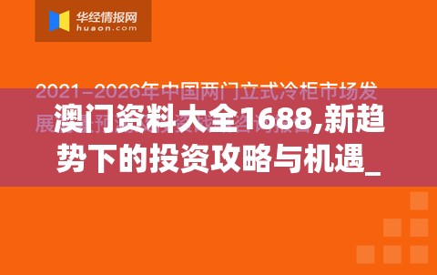 澳门资料大全1688,新趋势下的投资攻略与机遇_潮流集.4.585