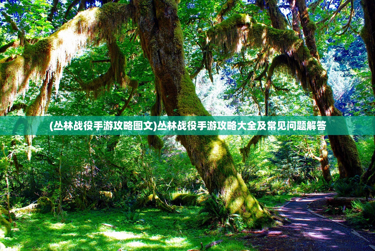 (丛林战役手游攻略图文)丛林战役手游攻略大全及常见问题解答