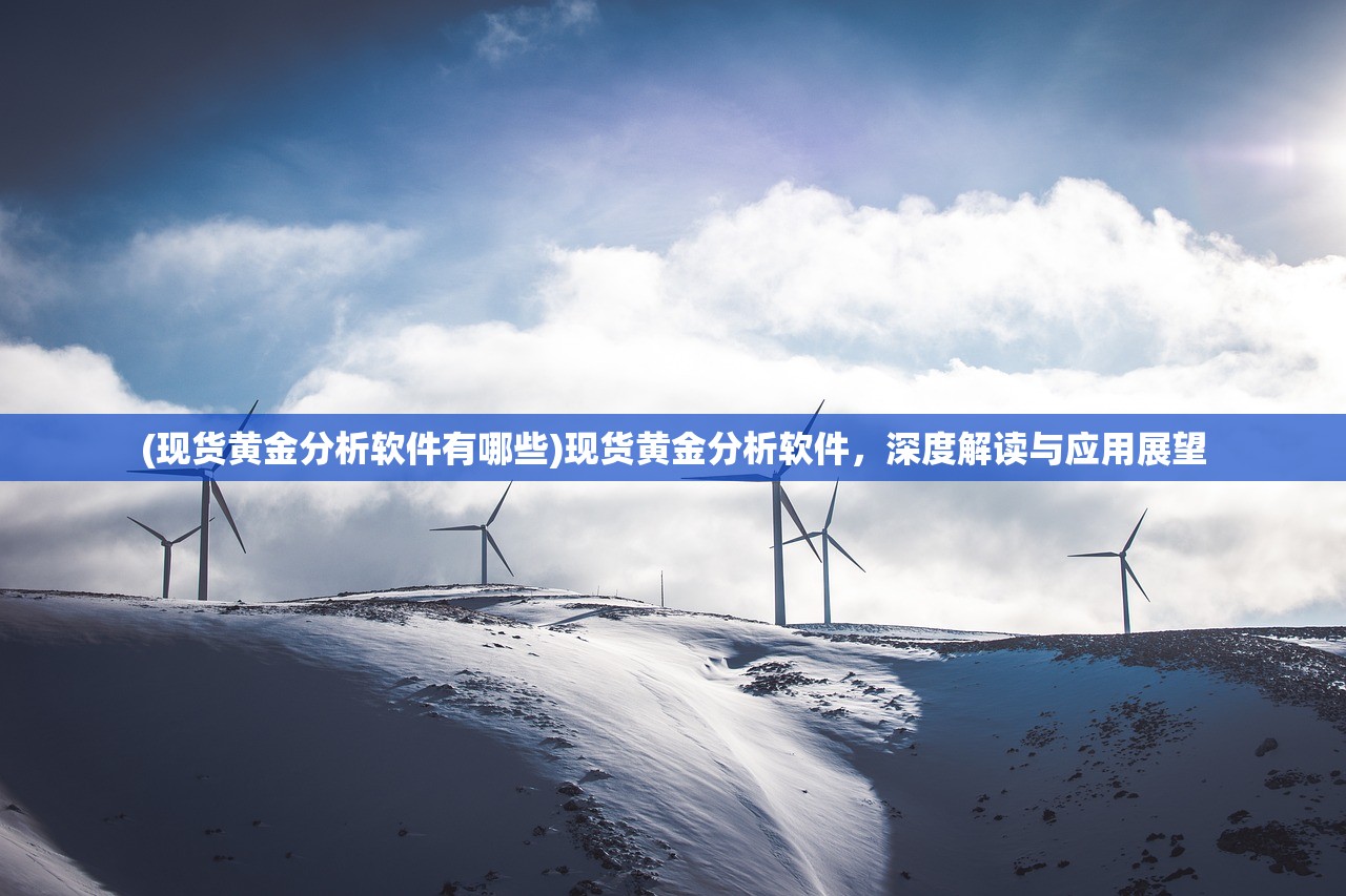 (现货黄金分析软件有哪些)现货黄金分析软件，深度解读与应用展望