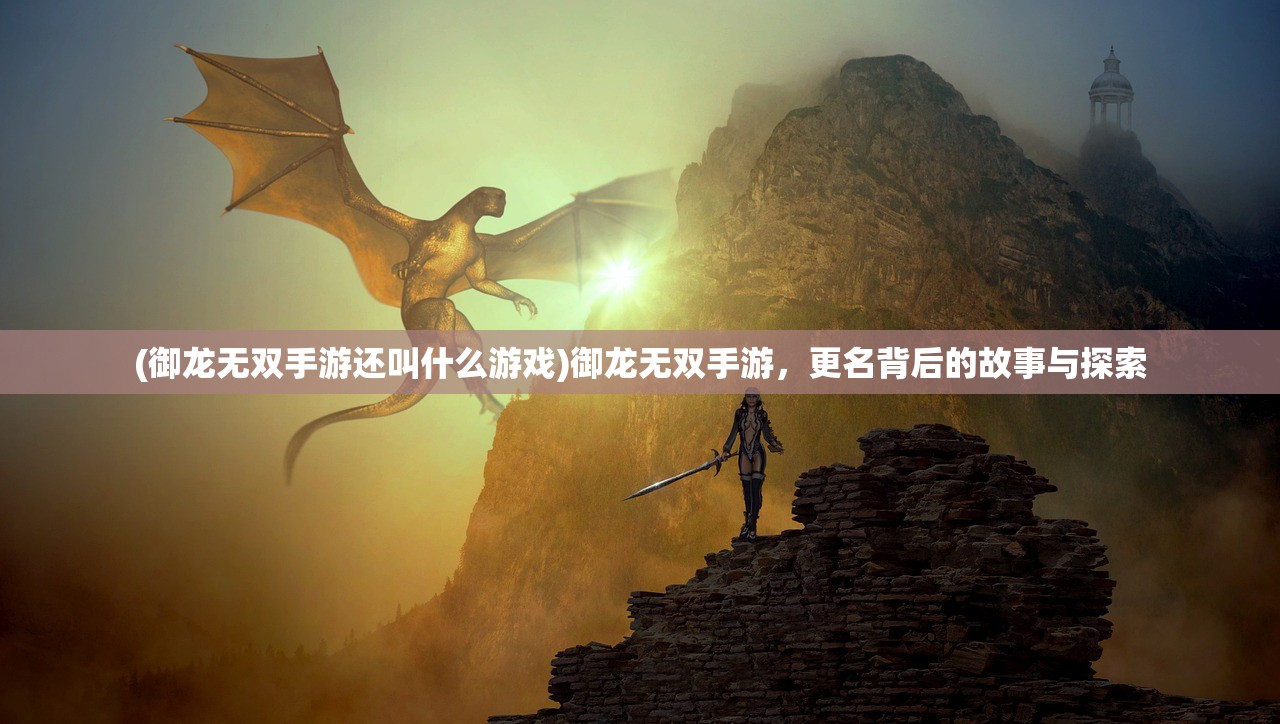 (御龙无双手游还叫什么游戏)御龙无双手游，更名背后的故事与探索