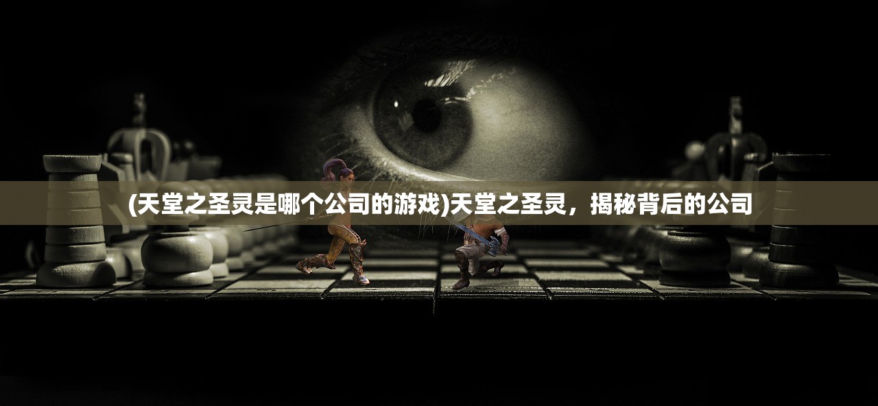 (天堂之圣灵是哪个公司的游戏)天堂之圣灵，揭秘背后的公司
