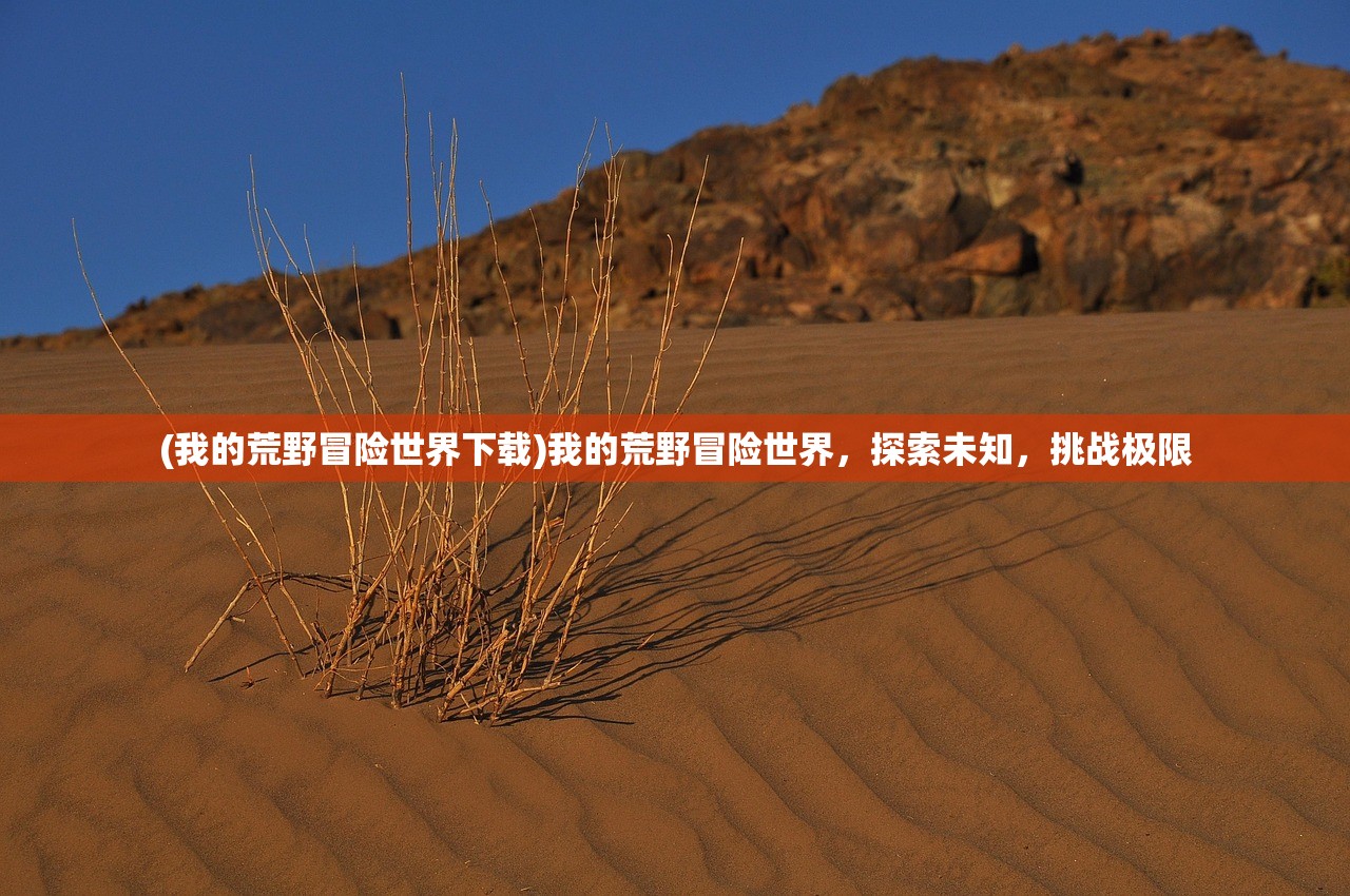 (我的荒野冒险世界下载)我的荒野冒险世界，探索未知，挑战极限