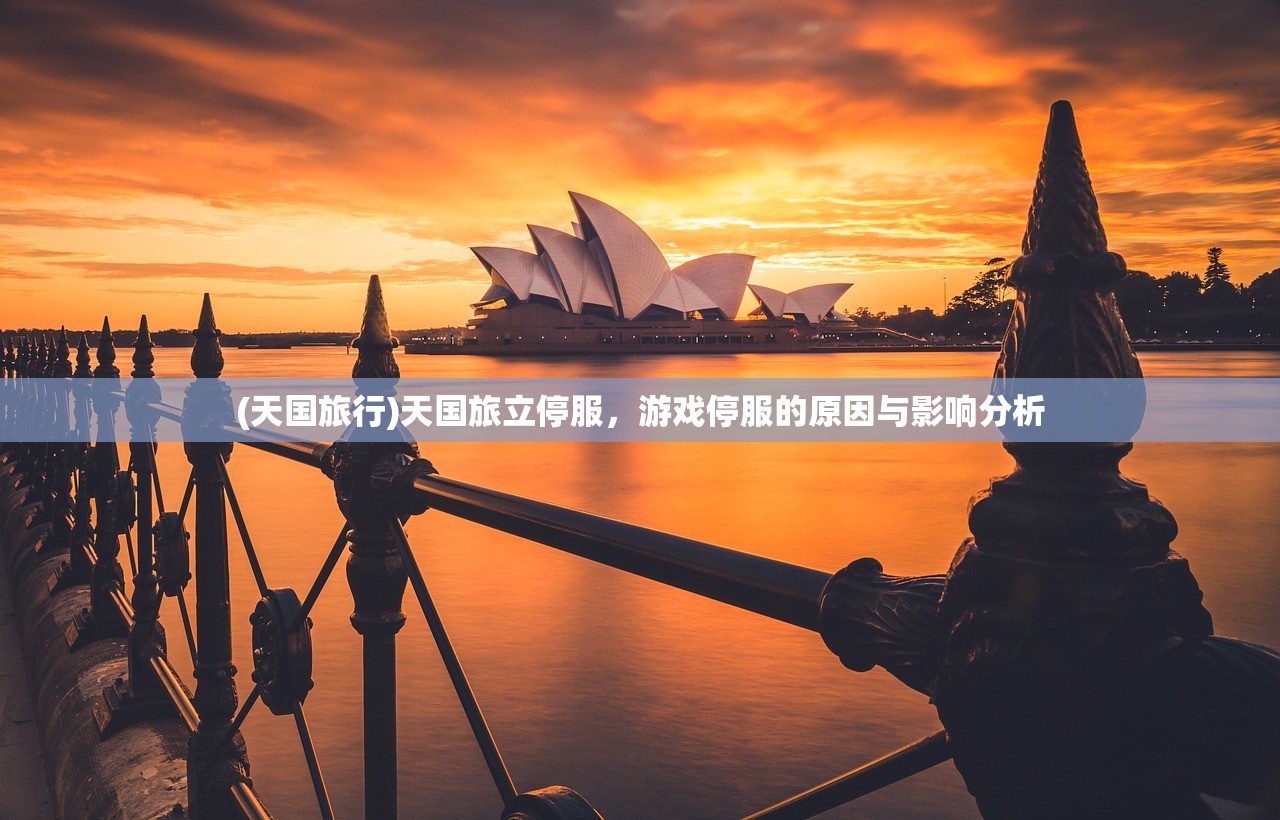 (天国旅行)天国旅立停服，游戏停服的原因与影响分析