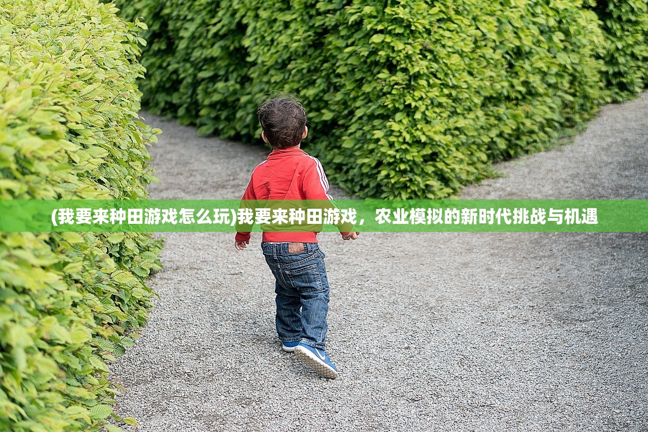 (我要来种田游戏怎么玩)我要来种田游戏，农业模拟的新时代挑战与机遇